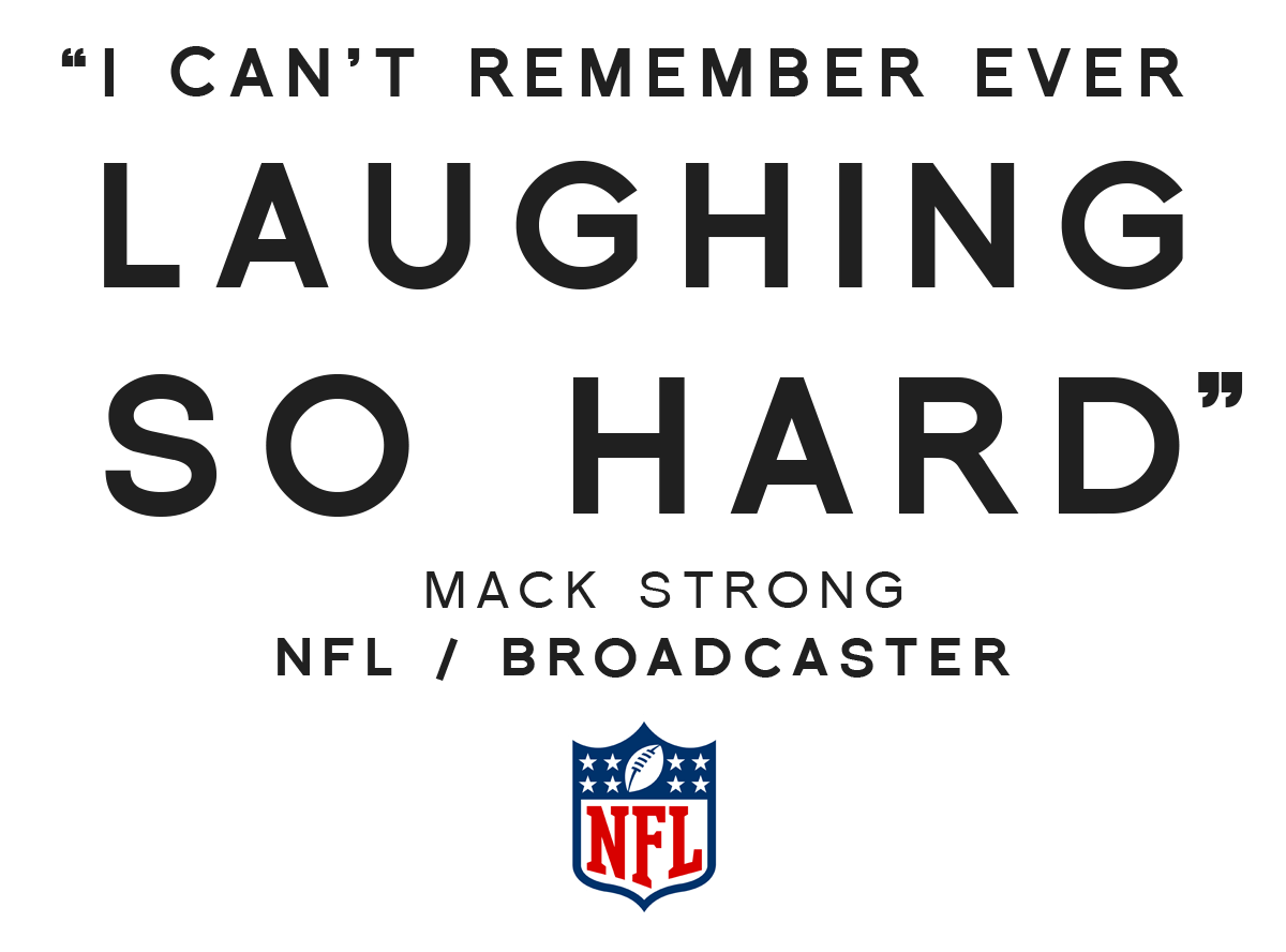 Image of Comedian Testimonial Mack Strong