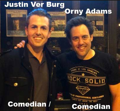 Comedian Justin Ver Burg