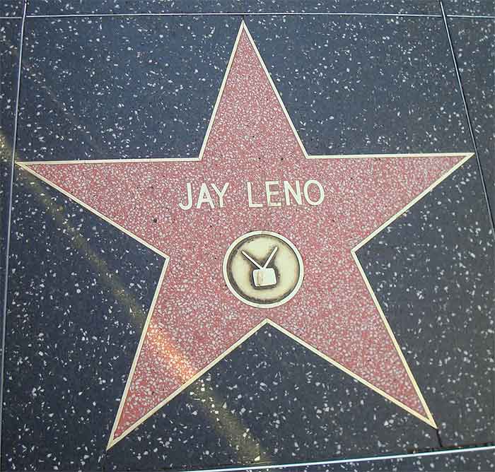 Image of Jay Leno Star hollywood